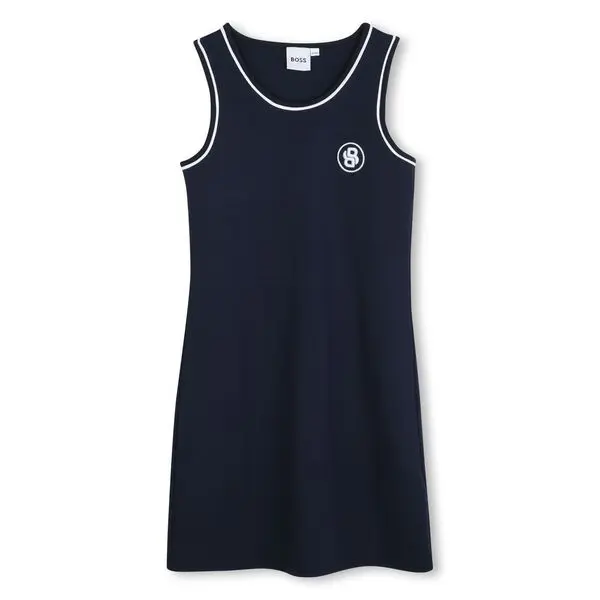  Logo-embroidered Dress