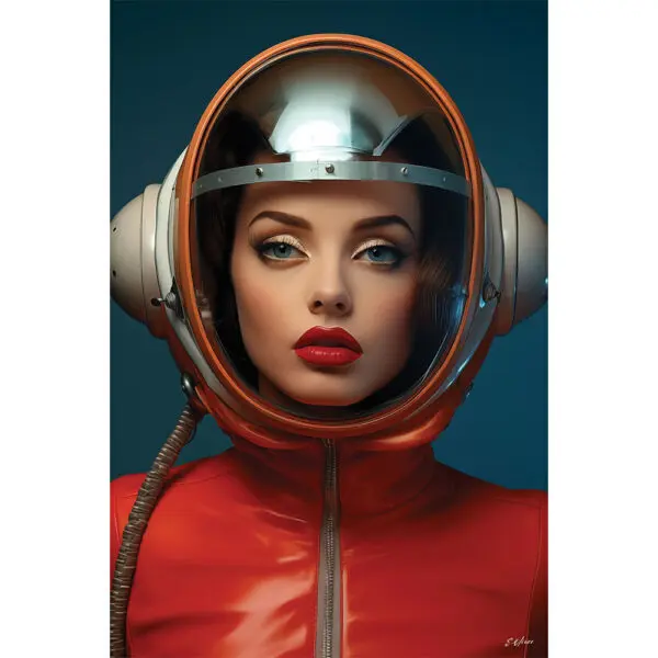 PHOTO FRAME GIRL SPACE 80X120