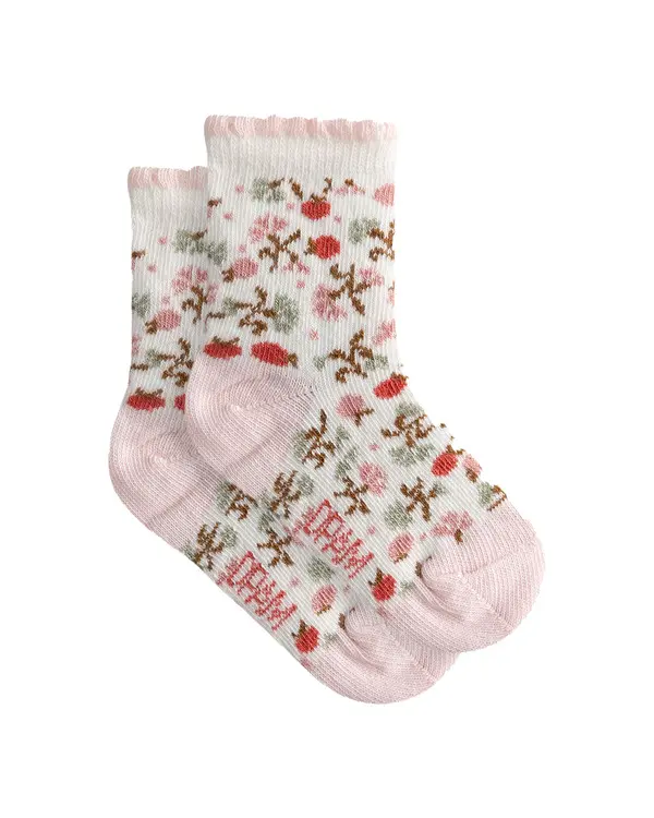 Floral Cotton Socks