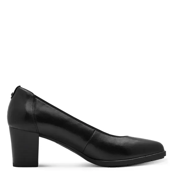 Classic Leather Round toe Pump Image