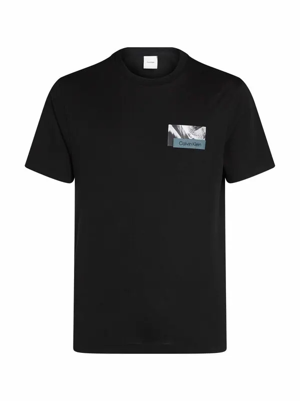 Cotton T-Shirt With Back Logo Graphic