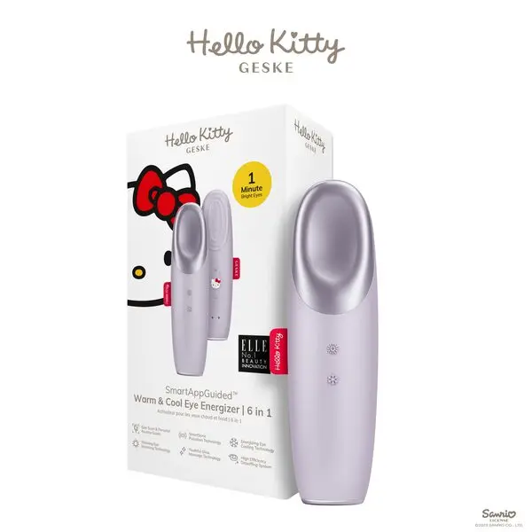 Warm & Cool Eye Energizer | 6 in 1 - HELLO KITTY PURPLE 