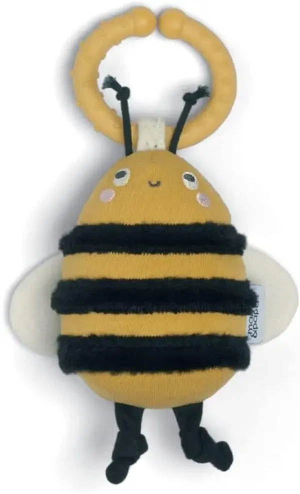 Soft Toy - Bee Activity Toy - Grateful Garden, Multi 