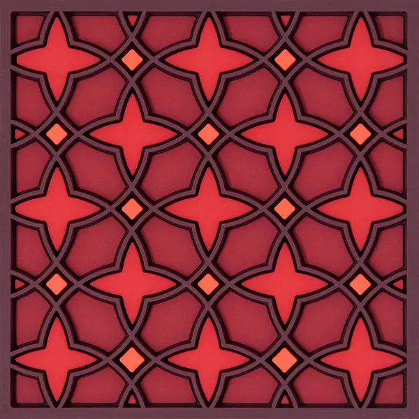  Coaster Najma Red - 2 Pcs 9x9cm