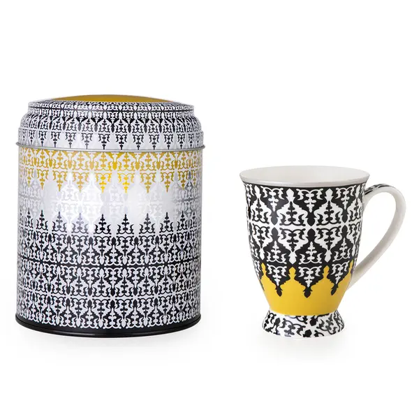  Tin Box With Mug Safra