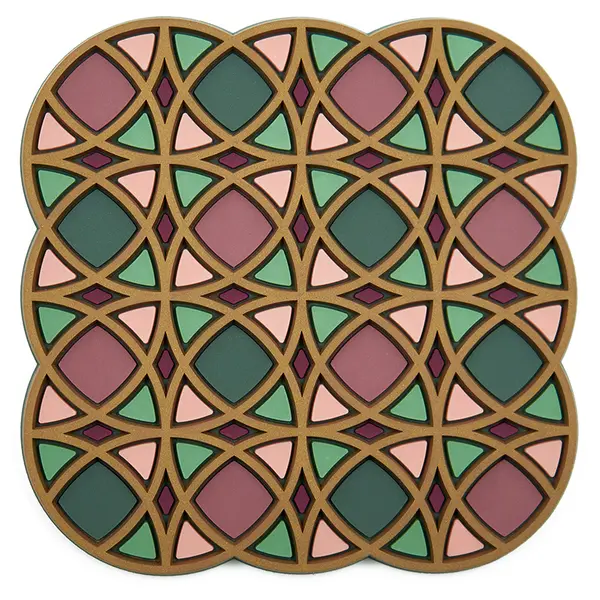  Coaster Opera - 6 Pcs 9x9cm