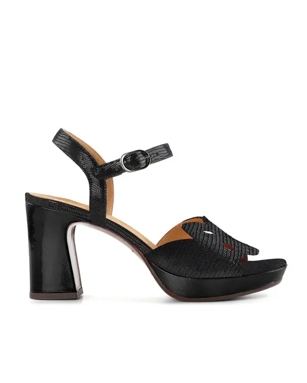 Textured Leather Sandals
