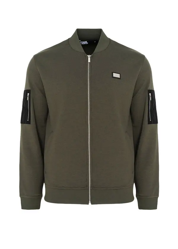 Zip-Up Bomber Jacket