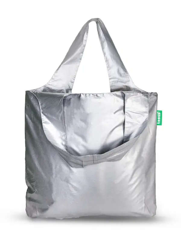 Silver tote
