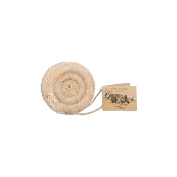 Chamomile and Argan Soap with Loofah  70g