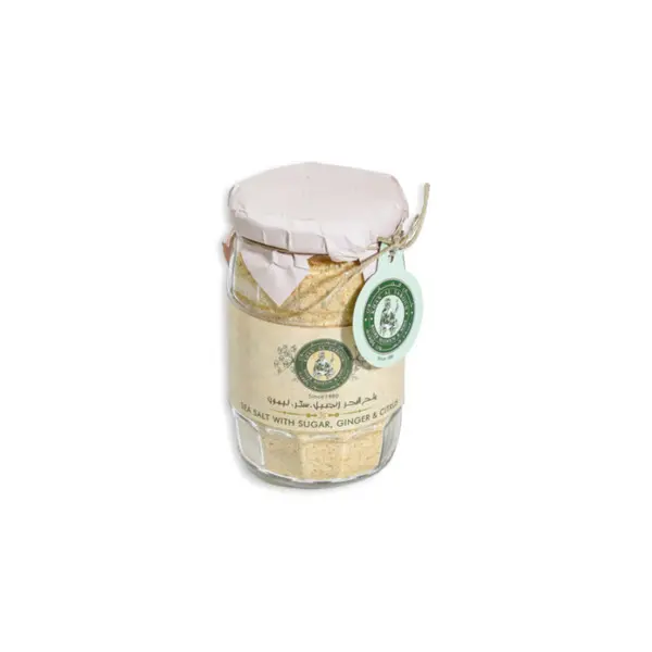 Ginger & Lemon Sea Salt  350g