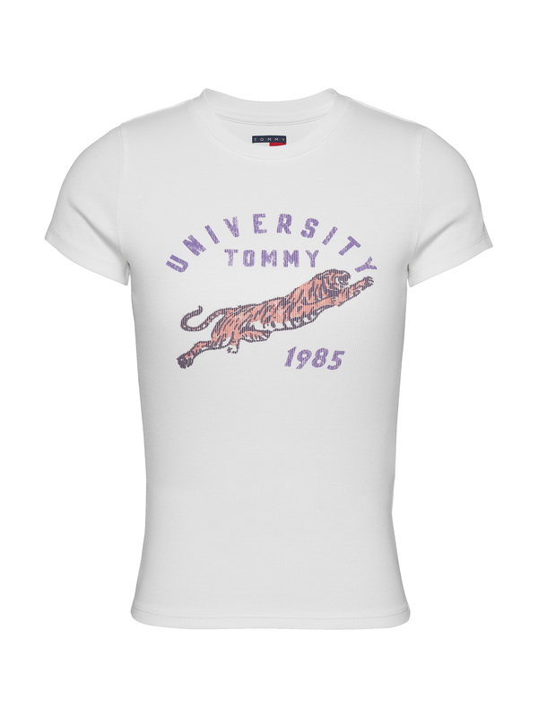  Slim Ribbed Tiger T-Shirt