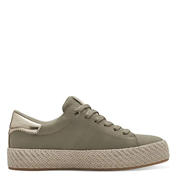 Leather Platform Sneakers