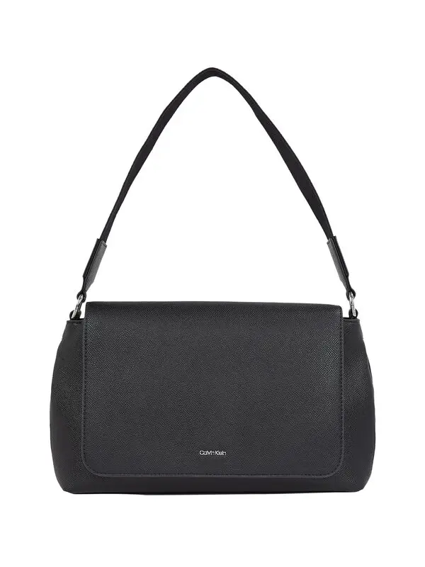 Leather Flap Shoulder Bag