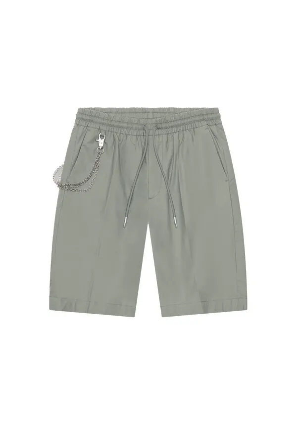 Popline Cotton Shorts
