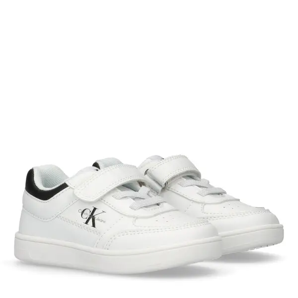 Low Cut Lace-Up/Velcro Sneaker 