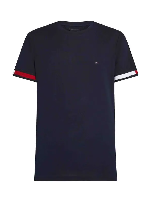  Stripe Cuff T-Shirt