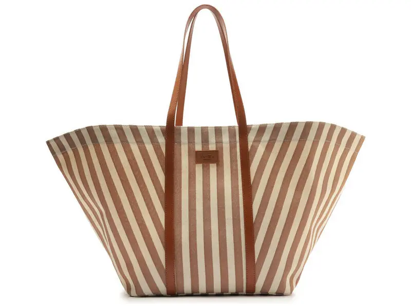  Striped Shopping Bag