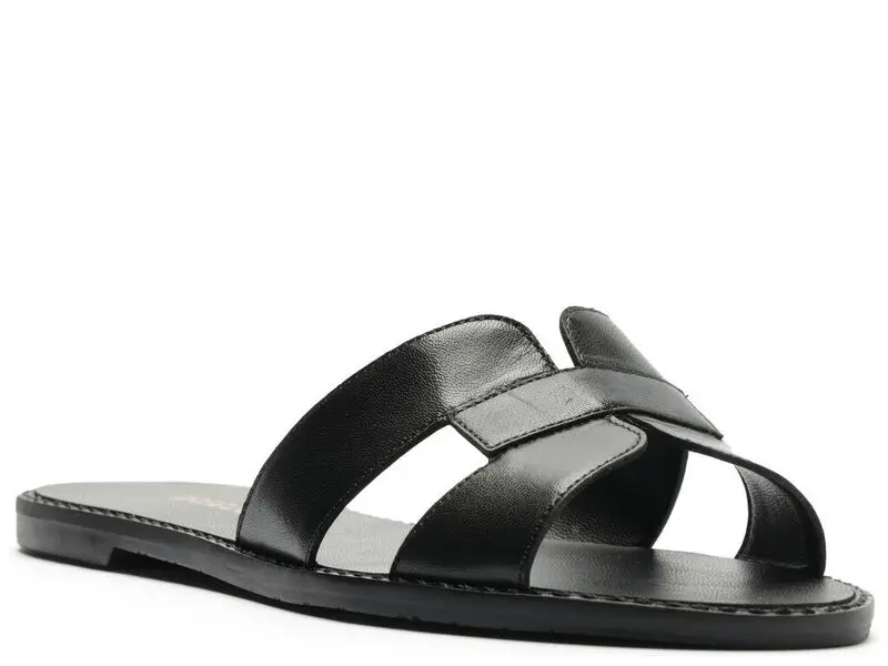  Flats with Openwork Straps