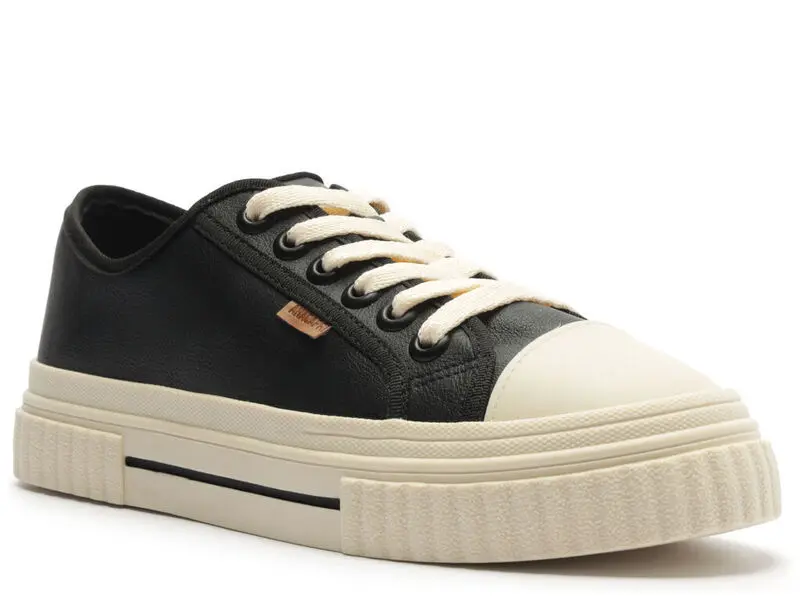 Lace-Up Platform Sneakers