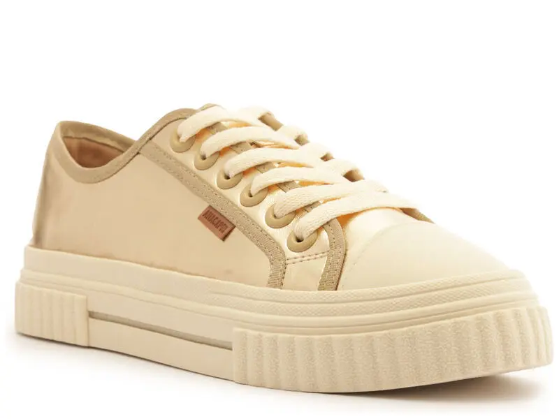 Lace-Up Platform Sneakers