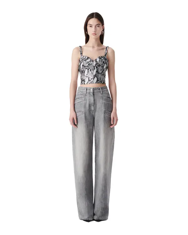 Sequin Corset Top