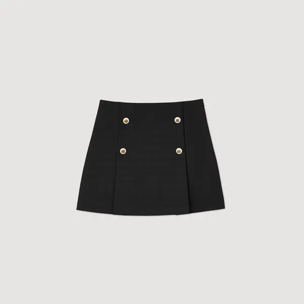 Short Pleated Skirt