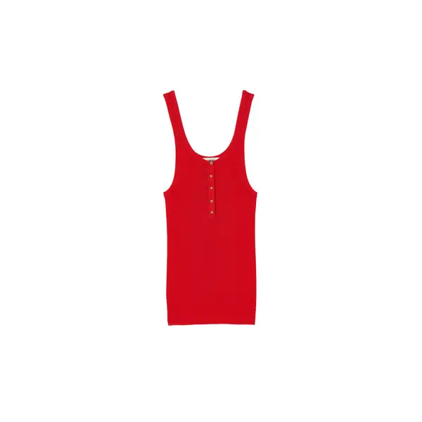 Rib Knit Vest Top