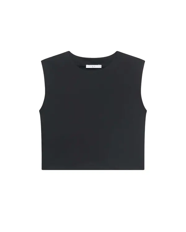Shhoulder Padded T-shirt