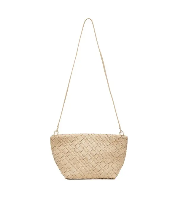 Braided  Leather Clutch bag