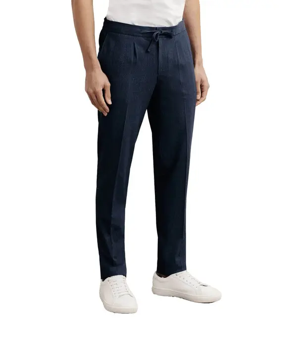 Linen Blend Trousers