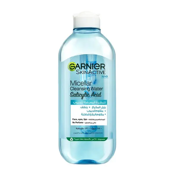 Garnier Fast Clear Micellar Water with Salicylic Acid for Acne Prone Skin 