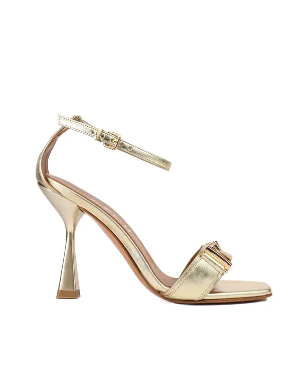 Stiletto Heel Ankle Strap Sandals