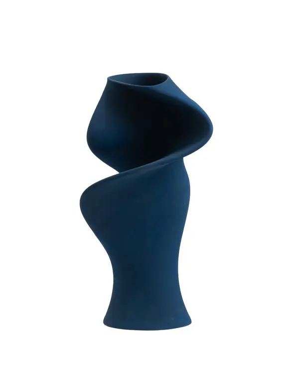 Vase Sonia - Blue Velvet