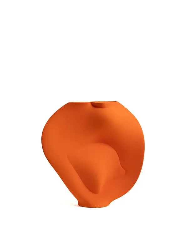 Vase The Heart - Flame Orange
