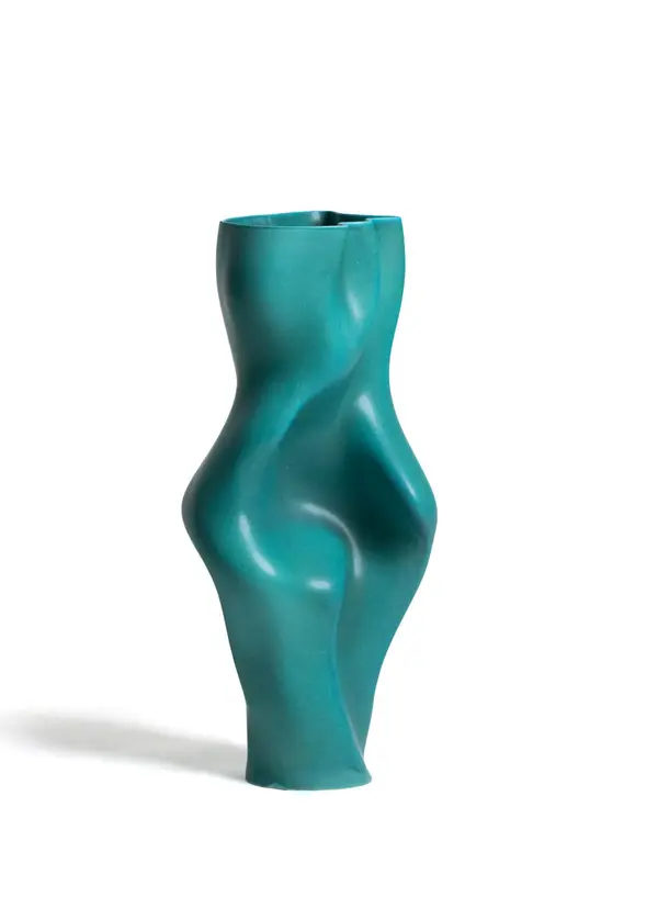 Flo Vase - Verdigris