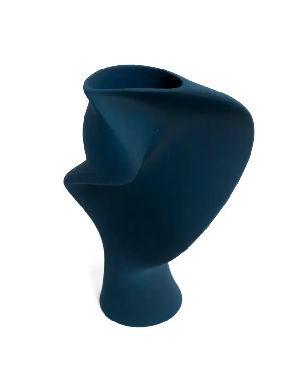 Vase  Baby Sonia -Blue Velvet