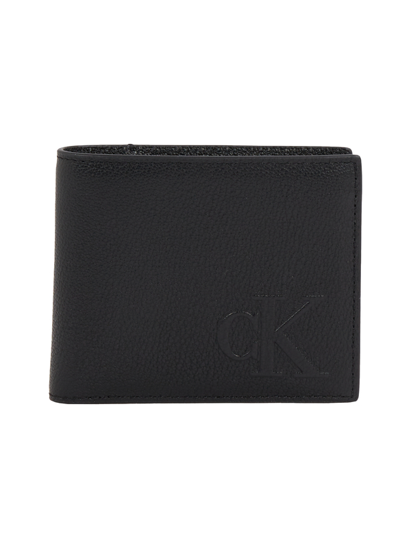 Sculpted Leather Bifold Wallet