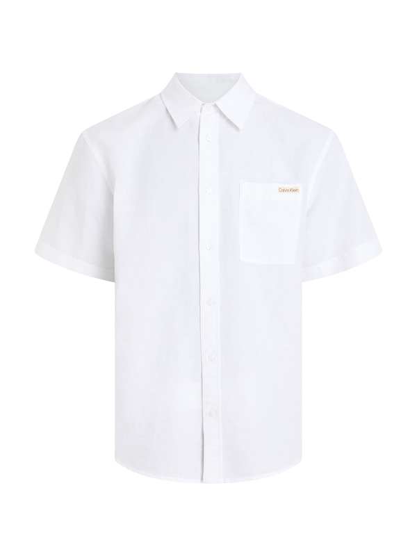 Linen Cotton Short Sleeve Shirt
