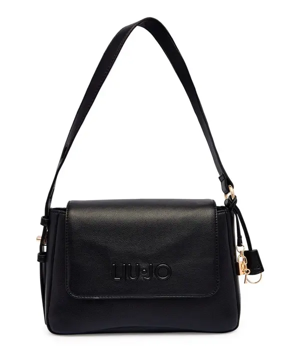 Leather Flap on Shoulder Bag