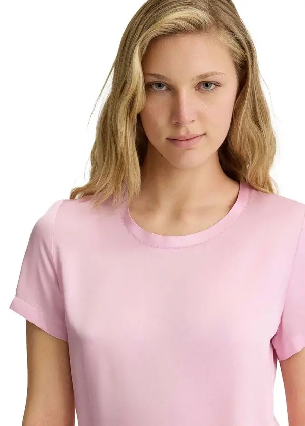 Satin Short Sleeve T-shirt