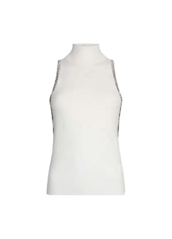 Viscose blend knit top