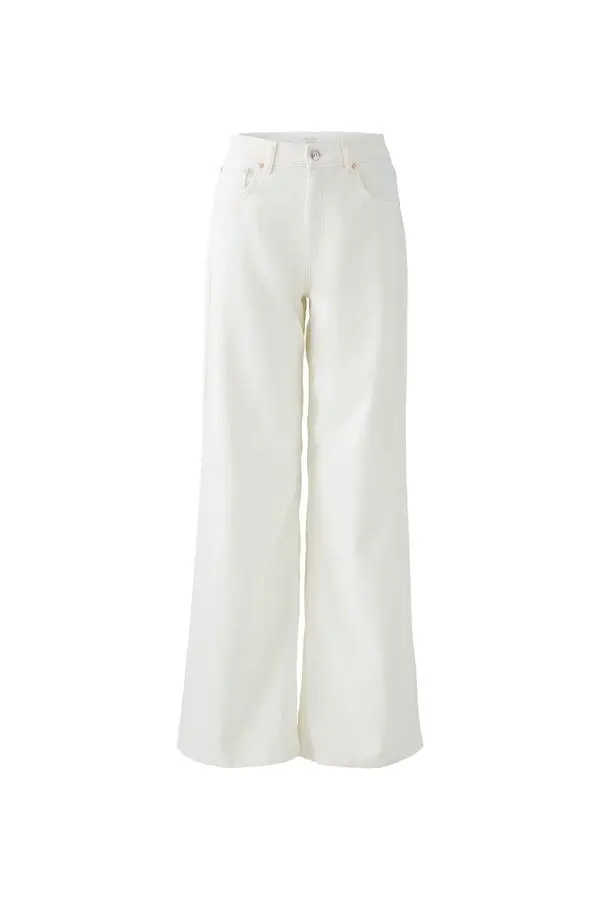 High waisted Wide Leg Jeans