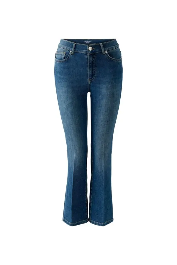 Cropped Flared Jeans