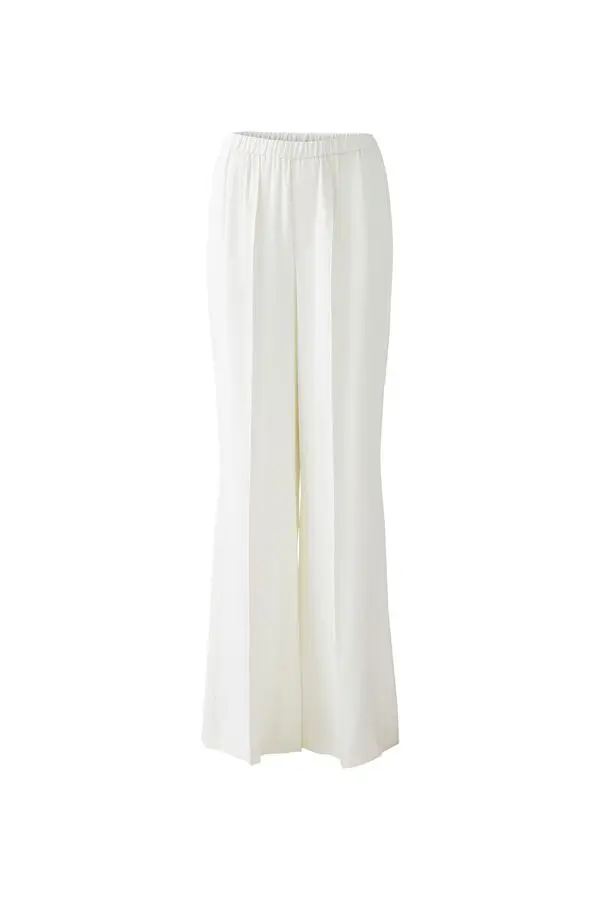 Flowing slip-on trousers