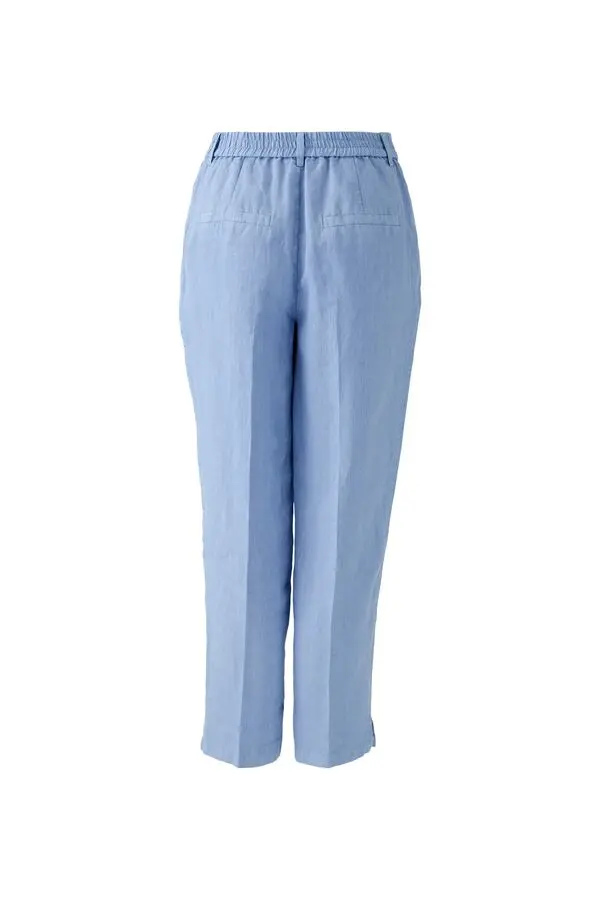 Relaxed Linen suit trousers