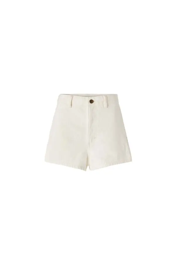  Fitted cut  mini denim shorts