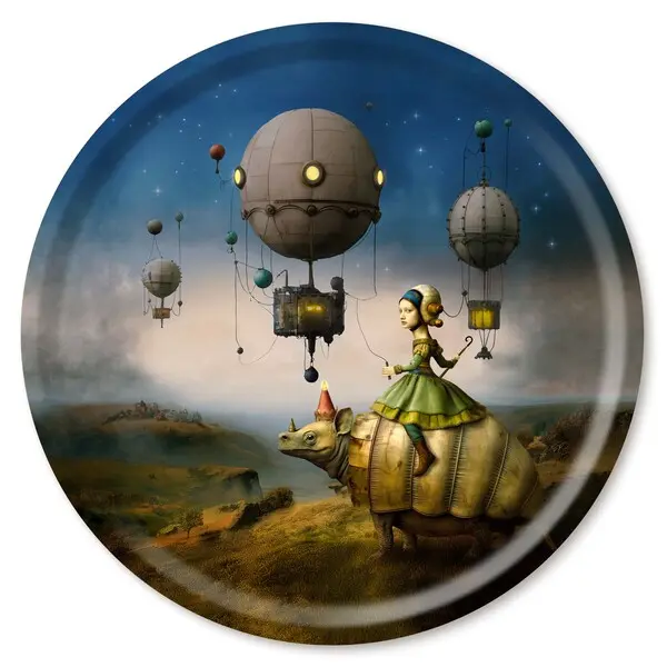 Tray Ø 46cm Brave new world