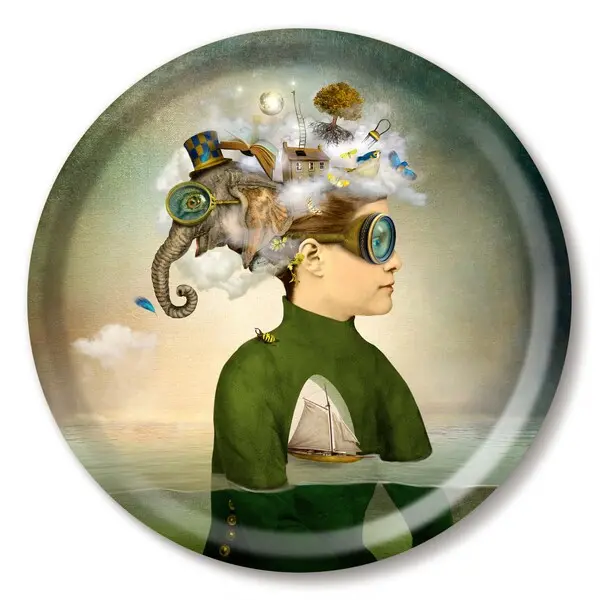 Tray Ø 31cm The day sailor