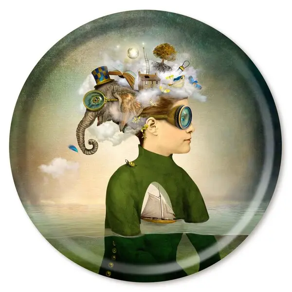 Tray Ø 46cm The day sailor